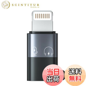 �y���������zQISI ���C�g�j���O �I�X �^�C�vC ���X �ϊ��A�_�v�^ 1�� OTG�@�\ �[�d��p USB 3 OTG�R���o�[�^�[ (Lightning�I�XType-C���X)