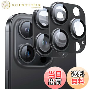 �y���������zNIMASO �J�����J�o�[ iPhone 16 Pro/iPhone 16 Pro Max �p �J�����ی� �t�B���� �A���~�����{9H�����K���X �S�ʕی� �ϏՌ� �����Y�ی� ������� �A�C�t�H��16�v��/16�v���}�b�N�X �Ή� 2���Z