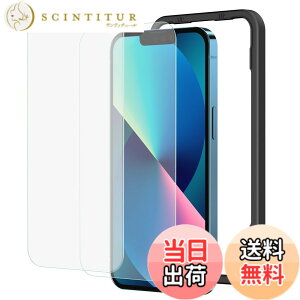 �y���������zNIMASO �A���`�O���A �t�B���� iPhone 16e/iPhone 14 /iPhone 13 Pro/iPhone 13 �p �K���X�t�B���� �t�� �ی�t�B���� �A�C�t�H�� 16e/ 14/ 13/ 13�v�� �Ή� �w��/���˖h�~ ���d�x9H ���炳�� �Q�[��