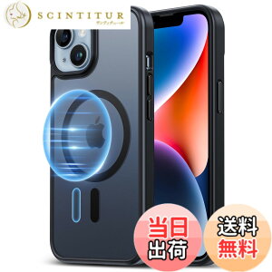 �y���������zNIMASO MagSafe�Ή� iPhone14 / 13 �p �P�[�X ������ �J�o�[ �ČRMIL�K�i�擾 �}�O�l�b�g���� �ϏՌ� �}�O�Z�[�t ���C�����X�[�d�Ή� �X�}�z�P�[�X NSC23B638