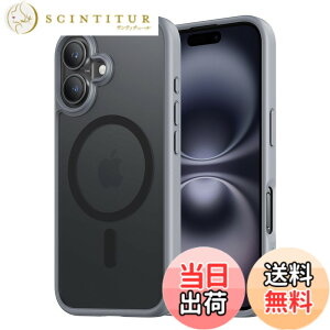 �y���������zNIMASO iPhone16Plus�p �P�[�X MagSafe�Ή� �X�}�z�P�[�X �}�O�Z�[�t�Ή� �J�o�[ ����~�� �}�b�g�d�グ ��Phone16Plus�Ή� �S�ʕی� �ϏՌ� �ČRMIL�K�i�擾 ���C�����X�[�d �X�g���b�v�z