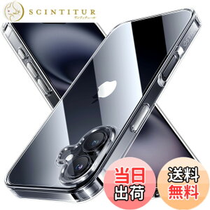 �y���������zNIMASO iPhone 16 Plus �p �P�[�X �N���A ���ϖh�~ �ϏՌ� �ČRMIL�K�i SGS�F�� PC�w�� ��Phone 16 Plus �Ή� �����h�~ �����^ �y�� ���C�����X�[�d�Ή� �X�g���b�v�z�[���t�� �A�C�t�H�� 16