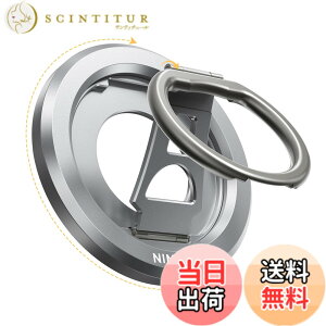 �y���������z�y2025�V���f���z NIMASO �X�}�z�����O MagSafe�Ή� �}�O�Z�[�t �����O �}�O�l�b�g�� �X�}�z�����h�~ 360�x��] �p�x�����\ ���������O�t�� iPhone16/15�V���[�Y�AAndroid�ȂǑS�@��Ή�