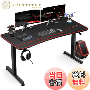 �y���������zGTRACING �Q�[�~���O�f�X�N �p�\�R���f�X�N�u���[�J�[��N�vpc�f�X�N�� �e�����[�N �f�X�N�}�b�g�t�� �Q�[�~���O�}�E�X�}�b�g ��Ɗ� ���j�^�[�A�[����t�Ή� ��140cmx���s60cm ��