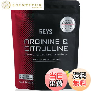 �y���������zREYS ���C�Y �A���M�j���E�V�g�������p�E�_�[ �䂸���������� �R�V �疾 �ďC 240g L-�A���M�j��3,000mg L-�V�g������1,000mg �~�l����3�� �r�^�~��B�Q4��z��