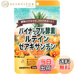 �y���������z�p�C�i�b�v���y�f Pineapple Enzyme��1�܁�30mg�i2400GDU/g�j/�� ���n�J�v�Z�� �������� �`���n��