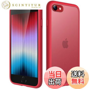 yzJETech }bgP[X iPhone SE 3/2 (2022/2020), iPhone 8/7, 4.7C` ϏՌ~^[O[h̗h~ ̔̔wʓdbJo[ wh~ (bh)