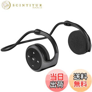 【送料無料】Absdefen Bluetooth 5.0イヤホン A-23 ワイヤレス ヘッドフォン 耳掛け式ヘッドセット マイク内蔵 FMラジオ/TF力ード対応 折り畳み式 軽量 耳かけ 無痛装着ヘッドホン 小型 スポーツ防汗