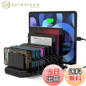 yzUnitek 2023 USB[dXe[V 10|[g PD18W PD60W [dX^h 120W PSEF؍ 10䓯[d 1.5A/2.4A/3A X}[gIC Ή Android/iPhone/iPad/kindle/^ubg/PSP d؂ 