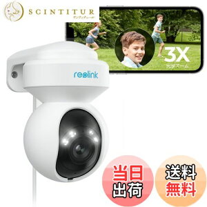 yzReolink hƃJ O 3{wY[ WiFi 2.4/5GHzΉ 500f ǔ l/ԗ/m PTZ 360°S J[Î CX ĎJ Њd ^CvX ZT[C