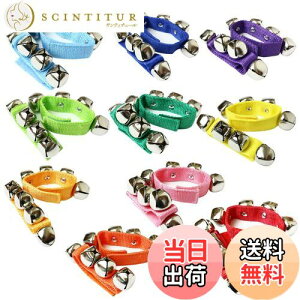 【送料無料】ookuwa カラフル リングベル 20個セット 打楽器 ハンドベル 鈴 お遊戯 ダンス カラオケ 盛り上がる 子供 大人