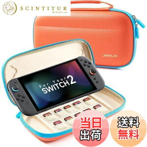 yzJSAUX XLOP[X Nintendo Switch 2 (2025) ΉA10̃Q[J[h[Xbgt |[^uXCb`2P[XAsE[p̕یn[hVF BG0119 (IW)