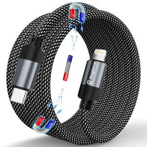 �y���������zMagtame 1.5M ���C�g�j���O�P�[�uusb-c ���C�������[ �^�C�vc���C�g�j���O �������R�l�N�^ iphone- �[�d�P�[�u���^�C�vc MFi�F�� lightning usb-c���ϋv��d�i�C�����}���[�d iPhone14/13/12/11/X/