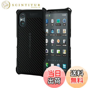 �y���������z�G���R�� Xperia 5 V SO-53D SOG12 �P�[�X �ϏՌ� ZEROSHOCK �l�p�_���p�[ �n�j�J���\�� �O���b�v�e�N�X�`���[ �X�g���b�v�z�[���t�� �u���b�N PMWX233ZEROGBK