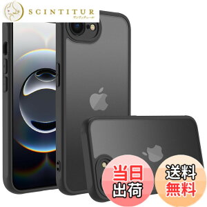 �y���������ziPhone 16E 2025 �P�[�X iphonese4 �P�[�X �X�}�z�J�o�[ �ϏՌ� �w��h�~ ����~�� �}�b�g������ ���΂݂Ȃ� �����Y�ی� �ČRMIL�K�i�A�C�t�H��se4 �p�J�o�[ �C���` PinLiSheng (�u���b�N, iPh