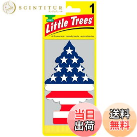 【送料無料】Little Trees 吊下げ式 芳香剤 エアーフレッシュナー バニラプライド U1P-10945