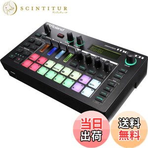 �y���������zRoland ���[�����h �O���[�u�{�b�N�X MC-101 ���Y���}�V�� �����^�� �d�r�쓮�\ 4�g���b�N�V�[�P���T�[ �h����/�x�[�X/�V���Z�T�C�U�[ USB�ڑ� DTM �ł����� ���