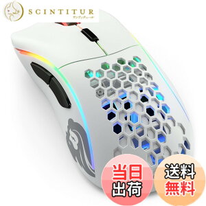 �y���������zGlorious Model D Minus Wireless - Matte White �n�j�J���f�U�C�� ���^�y�ʃ��C�����X�Q�[�~���O�}�E�X GLO-MS-DMW-MW MS594