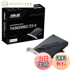 �y���������zASUSTek �g���J�[�h ThunderboltEX 4 �f���A��Thunderbolt 4 (USBC)�|�[�g DisplayPort 1.4 PCIe 3.0x4�C���^�[�t�F�C�X
