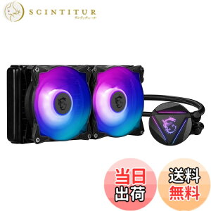 �y���������zMSI MAG Core Liquid 240R V2 �ȈՐ���CPU�N�[���[ LGA1700�Ή� FN1667 �u���b�N