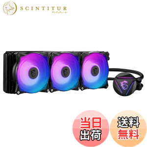 �y���������zMSI MAG Core Liquid 360R V2 �ȈՐ���CPU�N�[���[ LGA1700�Ή� FN1669 �u���b�N