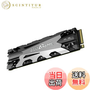 �y���������zaddlink AddGame ��p�� A95 �q�[�g�V���N�t�� PS5�Ή� 2TB SSD PCIe Gen4(�ō��]�����x 7,200MB/�b) M.2 �q�[�g�V���N ��̌^ 2280 PCIe 4.0 NVMe SSD| 3D TLC NAND����| ���[�J�[5�N
