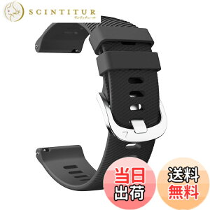 �y���������zATiC �X�}�[�g�E�H�b�` �o���h �ւ��x���g 20mm �ėp �K�[�~�� forerunner 165/55/158/245�AVenu/Venu SQ2/SQ/Vivoactive6/5�AApproach S42/S40/S12�AHuawei Watch GT3/GalaxyWatch7/WatchFE/AmazfitGTS�Ȃ� ���O��20mm��