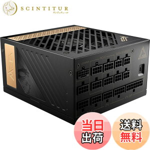 �y���������zMSI MEG Ai1300P PCIE5 PC�d�����j�b�g 1300W ATX3.1/PCIe 5.1�Ή� 80PLUS PLATINUM�F�� �t�����W�����[ ���{���[�J�[�R���f���T 10�N PS1231