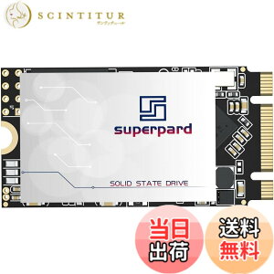 �y���������zSuperpard SSD 500GB M.2 2242 NGFF SATA3 6Gb/s 3D NAND B&M�L�[ ���� �����]�� �f�[�^�ی� ���ϋv �m�[�g�p�\�R��/�f�X�N�g�b�v�p�\�R���K�p �ȓd��(M.2 2242 500GB)