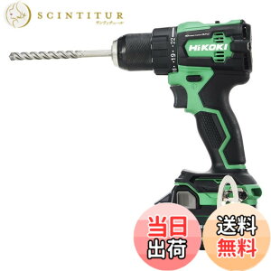 �y���������zHiKOKI(�n�C�R�[�L) 18V �[�d�� �U���h�����h���C�o�[ DV18DE �R���p�N�g�^�C�v �o�b�e���[2�E�[�d��E�P�[�X�t DV18DE(2XPZ)