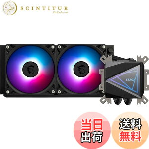 �y���������zMSI MAG CORELIQUID I240 240mm�ȈՐ���CPU�N�[���[ �u���b�N FN2491