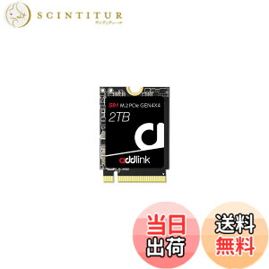 �y���������zAddlink ��p�� S91 2TB 2230 M.2 SSD NVMe PCIe Gen4x4 3D NAND ����SSD, Steam Deck/ASUS ROG Ally�Ή� - ����SSD���x�ō�5000 MB/�b - (aJP2TBS91M2P)