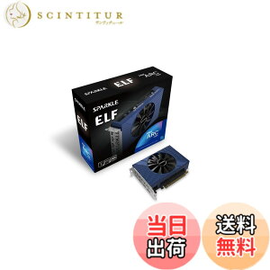 �y���������z�X�p�[�N��(Sparkle) Intel Arc A380���ڃO���t�B�b�N�J�[�h �V���O���t�@���uELF�v�V���[�Y [ SA380E-6G ]