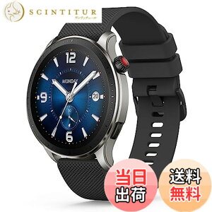 �y���������z[Vancle] 22mm �o���h for Amazfit Bip 6/GTR4 �o���h/Amazfit GTR 47mm / GTR 2 / GTR 2e / GTR 3 / GTR3 Pro/GTR 4 / Stratos 3 / Stratos 2, �����x���g �V�����V���R�����n���h �_�炩�� ���߉\ (�u���b�N)