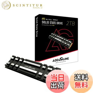 �y���������zaddlink ��p�� Addgame A93 2TB �V�^PS5/ PS5����m�F�ς� M.2 �q�[�g�V���N��̌^ 2280 PCIe Gen4.0x4 NVMe SSD �q�[�g�V���N ��̌^- TLC DRAM���X Gen4X4 SSD �Ǎ����x7,400MB/s ���[�J�[5�N (aJP2TBA93M2P)