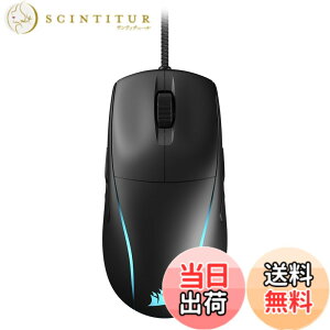 �y���������zCORSAIR M75 �y�� RGB �Q�[�~���O�}�E�X ���藘�� 74g 26000 DPI iCUE�Ή� QUICKSTRIKE�{�^������ FPS���� �u���b�N CH-930D010-AP