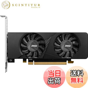 �y���������zMSI GeForce RTX 3050 LP 6G OC PCIe4.0 ���[�v���t�@�C���T�C�Y �⏕�d���s�v �f���A���t�@������ �O���t�B�b�N�X�{�[�h VD8790