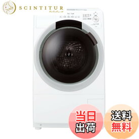 【送料無料】シャープ ドラム式 洗濯乾燥機 洗濯7kg 乾燥3.5kg 幅59.8cm ヒーターセンサー乾燥 乾燥ダクト自動お掃除 洗濯槽自動お掃除 エコセンサー(4センサー) ES-S7J-WL 左開き クリスタルホワイト