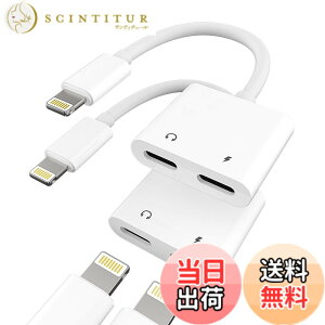 �y���������z�Ή�iPhone�pLightning�C���z���A�_�v�^�[�i2����j�}�C�N�t���h���O�� Apple 14 13 12 11 Pro Max �Ή�iPad Mini�Ή� AUX�ԍڃP�[�u�� �[�d �I�[�f�B�I�A�N�Z�T���[ �w�b�h�z���ϊ���