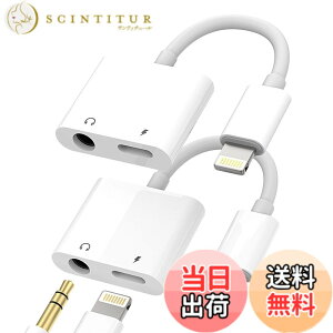 �y���������zLightning to 3.5mm�C���z���A�_�v�^�[�i2in1�E2����jApple �Ή�iPhone 14 13 12 11 Pro MAX Mini �Ή�iPad Air�p �w�b�h�z�� �[�d AUX�ԍڃP�[�u�� �h���O�� �I�[�f�B�I�A�N�Z�T���[