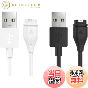 �y���������z�y2�{�Z�b�g�z MoKo �K�[�~���p�[�d�P�[�u�� USB �`���[�W�P�[�u�� 1m �[�d�� �f�[�^�]�� �}���[�d Vivoactive6/5/4/3�AFenix8/7/7S/7X/6/5�AForerunner970/570/265/165/965/55�AVenu4/3�AInstinctE/3/2/2X�AApp