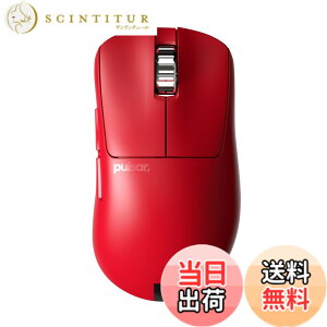 �y���������zPulsar Gaming Gears Xlite V3 eS Medium ���C�����X �Q�[�~���O�}�E�X ���y�� 65�O���� 1ms 26000 DPI Optical Sensor PAW3395 �������K�i