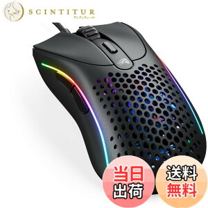 �y���������zGlorious Model D 2 Wired Matte Black �y�� �L�� �Q�[�~���O�}�E�X GLO-MS-DV2-MB MS0717