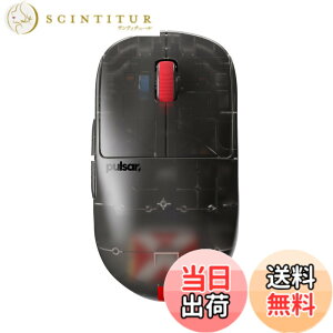 �y���������zPulsar Gaming Gears X2H Mini Clear Black ���C�����X �Q�[�~���O�}�E�X ���y�� 52�O���� ���E�Ώ� 2.4Ghz 1ms 26000 DPI Optical Sensor PAW3395 �������K�i