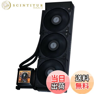 �y���������zLIANLI �ȈՐ���L�b�g HydroShift LCD 360S Black 120mm�t�@�����ڃ��f�� �T�C�h�}�E���g�f�U�C�� 2.88�X�N���[�� IPS�t�� LL-HS-LCD-360S-BK ���{���K�㗝�X�i