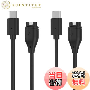 �y���������z�y2�{�Z�b�g�z MoKo �K�[�~���p�[�d�P�[�u�� Type-C �`���[�W�P�[�u�� 1m usb-c �[�d�� �f�[�^�]�� �}���[�d Vivoactive6/5/4/3�AFenix8/7/7S/7X/6/5�AForerunner970/570/265/165/965/55�AVenu4/3�AInstinctE/3/2