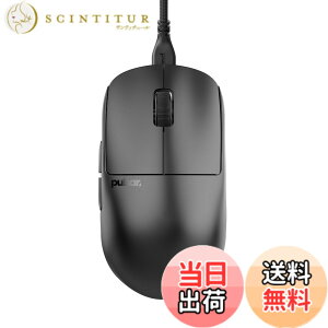 �y���������zPulsar Gaming Gears X2 Wired Medium �L���Q�[�~���O�}�E�X ���y�� 51�O���� 1ms 26000 DPI Optical Sensor PAW3395 �������K�i