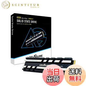 �y���������zAddlink G55H 2TB PCIe 5.0 Gen5 NVMe M.2 SSD �q�[�g�V���N�t�� - �ő� 10,300MB/ s - �Q�[���ɍœK - ����SSD - PC�����PS5�ƌ݊������� (aJP2TBG55HM2P)