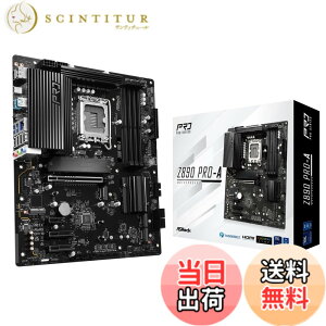 �y���������zASRock �}�U�[�{�[�h Z890 Pro-A Intel CPU Core Ultra (LGA1851) �Ή� Z890 �`�b�v�Z�b�g DDR5 ATX �}�U�[�{�[�h �y�������K�㗝�X�i�z