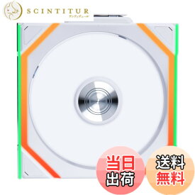 【送料無料】LIANLI 120mm ARGBファン リバースモデル UNI FAN RS SL Wireless 120 WT Single Pack 2.4GHzワイヤレス ケーブルマネージメント不要 FDB 側面LEDストリップ UF-RS-SL120-WLS-1W 日本正規代理店品